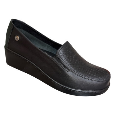 Calzado Casual de Cuero para Mujer R&oacute;mulo Ref 2643 Negro | Calzado C&oacute;modo y Ergon&oacute;mico | Tus Pasos Bogot&aacute;