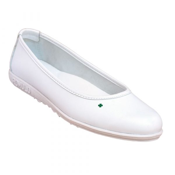 Romulo Cuero Sintético Ref 8003 Blanco