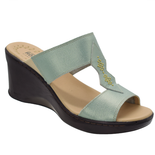 Calzado Romulo Sandalia Cuero Ref 5063 Menta