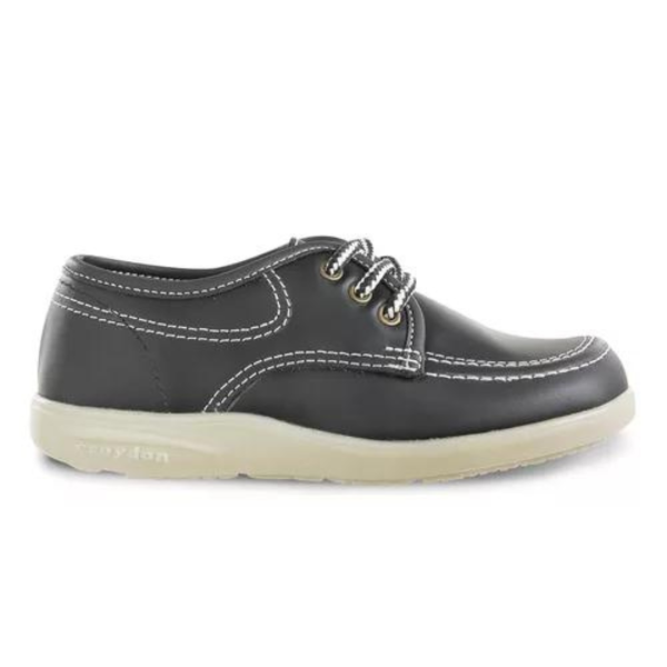 Zapato Colegial Bachiller Ref J590090 Negro x Blanco CROYDON - Imagen 2