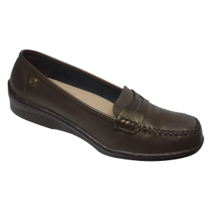 Romulo Casual Cuero Ref 2374 Café Metal