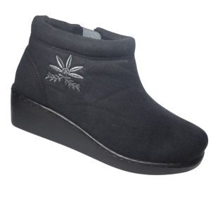 Romulo Bota Textil Ref 3020 Negro