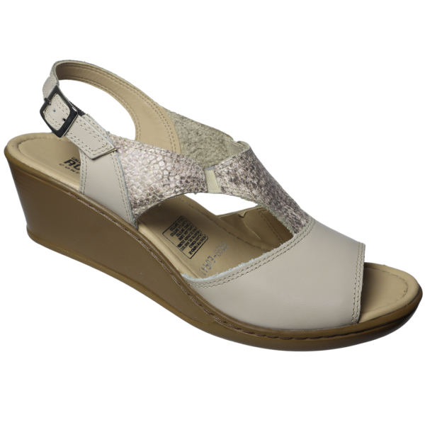 Calzado Romulo Sandalia Cuero Ref 5169 Beige