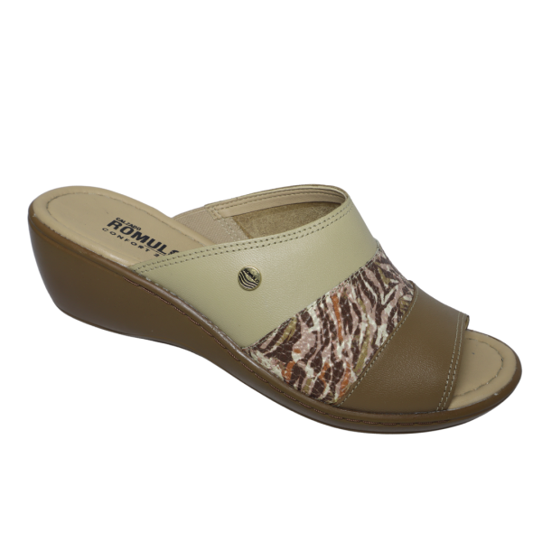 Calzado Romulo Sandalia Cuero Ref 5029 Coffee Light