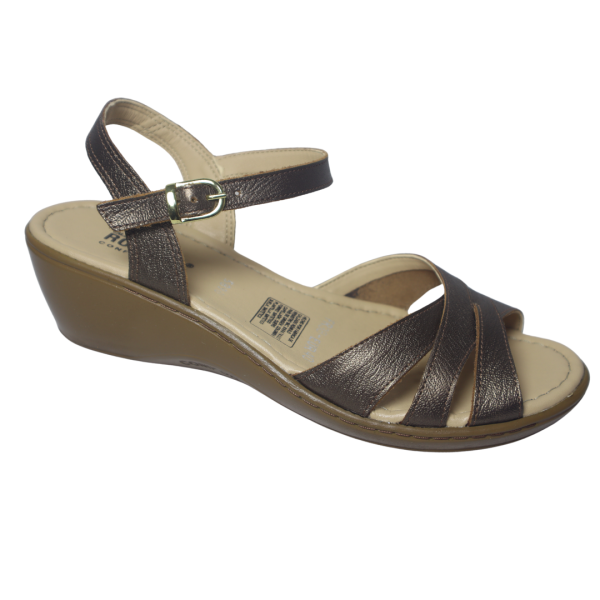 Calzado Romulo Sandalia Cuero Ref 5890 Chocobronce