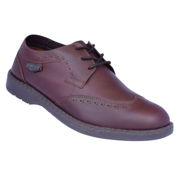 Calzado Romulus Casual Cuero Ref 9381 Castaño