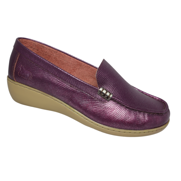 Calzado Romulo Casual Cuero Ref 3733 Mora x Rosa