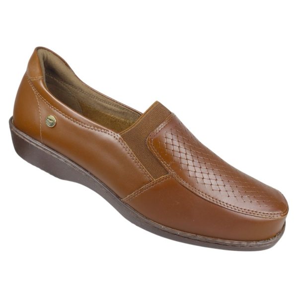 Romulo Casual Cuero Ref 3813 Miel Castaño