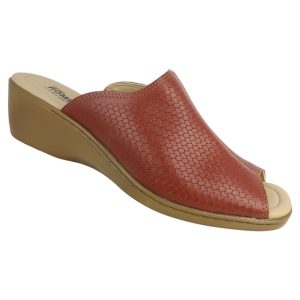 Romulo Sandalia Cuero Ref 5083 Arandano suela beige
