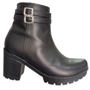 Bota de Tacón Negra